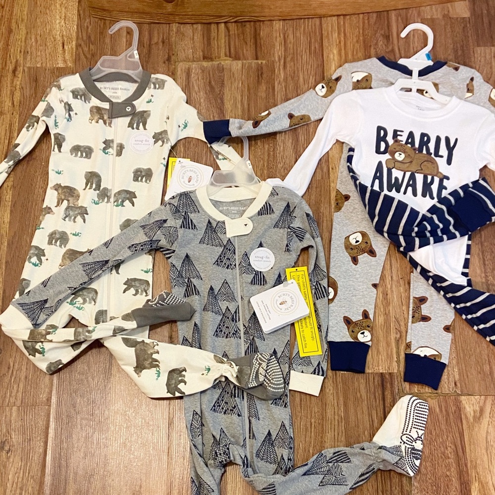 🐝Burt’s Bees & Carter’s Bundle 4 Pc 24M NEW! $28